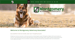 Desktop Screenshot of montgomeryveterinaryassociates.com